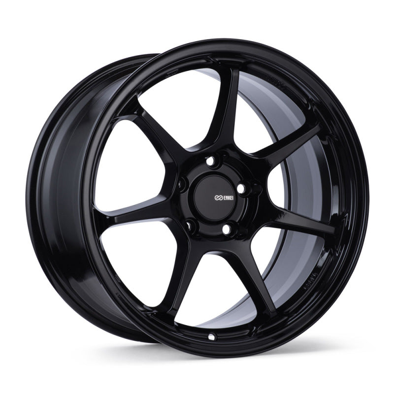 Enkei TS-7 18x8.5 5x114.3 38mm Offset 72.6mm Bore Gloss Black Wheel