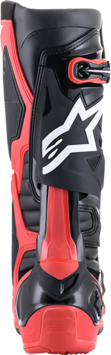 ALPINESTARS Tech 10 Boots - Black/Red Fluorescent - US 7 2010020-1030-7