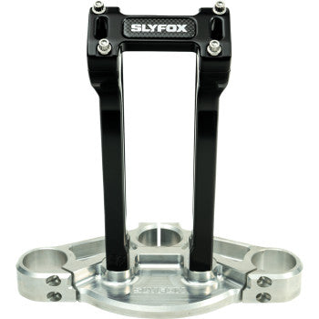 SLYFOX Handlebar Riser Kit - Pullback - 1-1/8" Clamping - 10" Rise - Black SF-1004-10-B