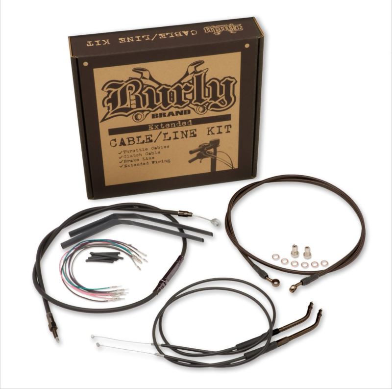 Burly Brand Control Kit 16in ABS - Black B30-1125