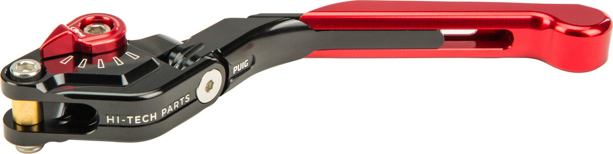 PUIG Lever Clutch Extendable/Foldable Red 24RNR