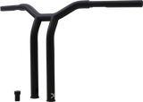 BURLY BRAND Handlebar - Dominator - Raked - 14" - Matte Black B12-6053SB