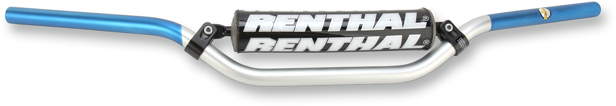 RENTHAL Handlebar - 7/8" - 966 - Reed/Windham - Silver/Blue 96605SB01185