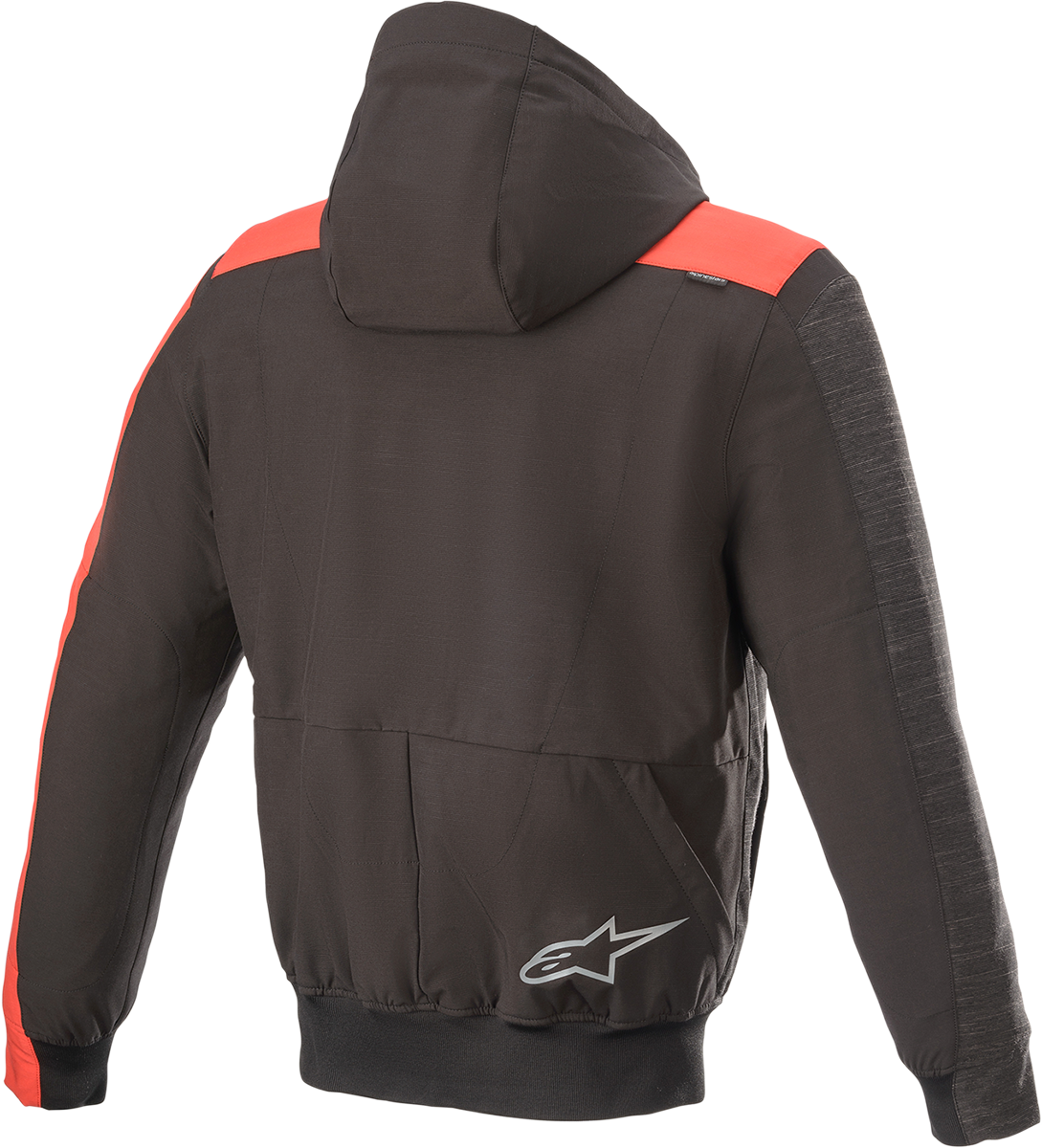 ALPINESTARS Rhod Windstopper Hoodie - Black/Gray/Red - Medium 4200420-1123-M