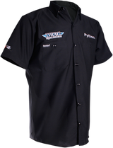 THROTTLE THREADS Drag Specialties Shop Shirt - Black - Small DRG26S24BKSR