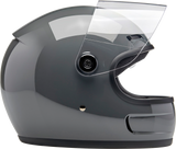 BILTWELL Gringo SV Helmet - Gloss Storm Gray - Small 1006-109-502