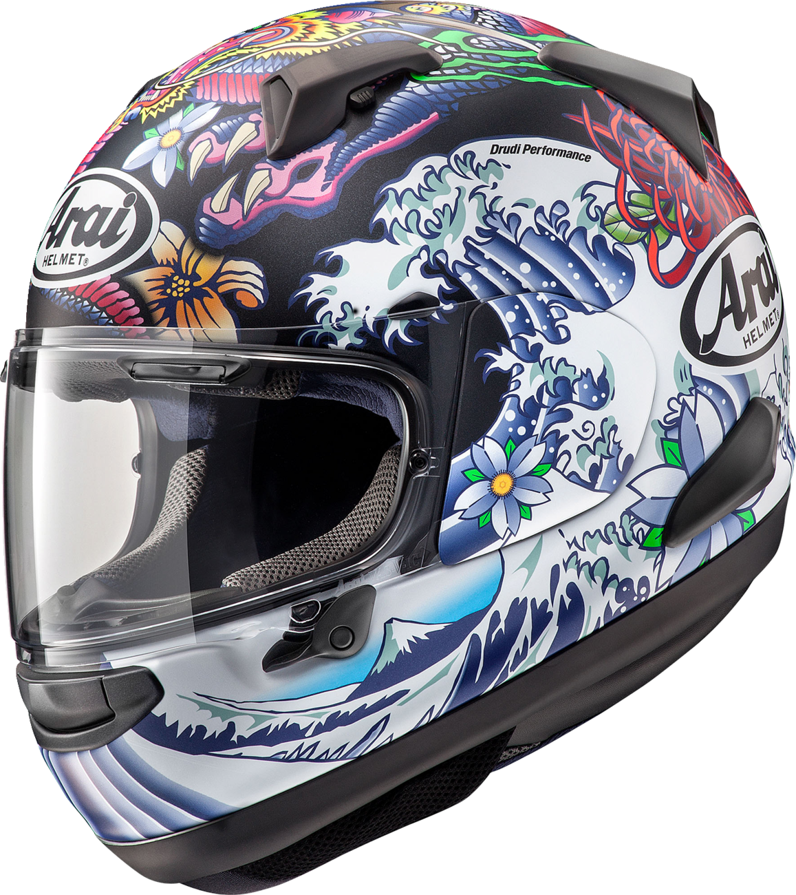 ARAI Quantum-X Helmet - Oriental - Black Frost - Medium 0101-15750