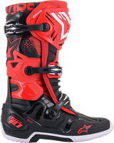 ALPINESTARS Tech 10 Boots - Black/Red - US 8 2010020-31-8