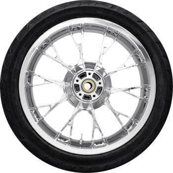 COASTAL MOTO Marlin Rear Wheel (18"/Chrome)/Dunlop Tire (180/55B18) PKG-MAR185CH-ABST