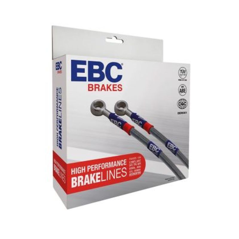 EBC 08-13 Chevrolet Silverado 1500 (2WD) (w/Rear Rotors) Stainless Steel Brake Line Kit