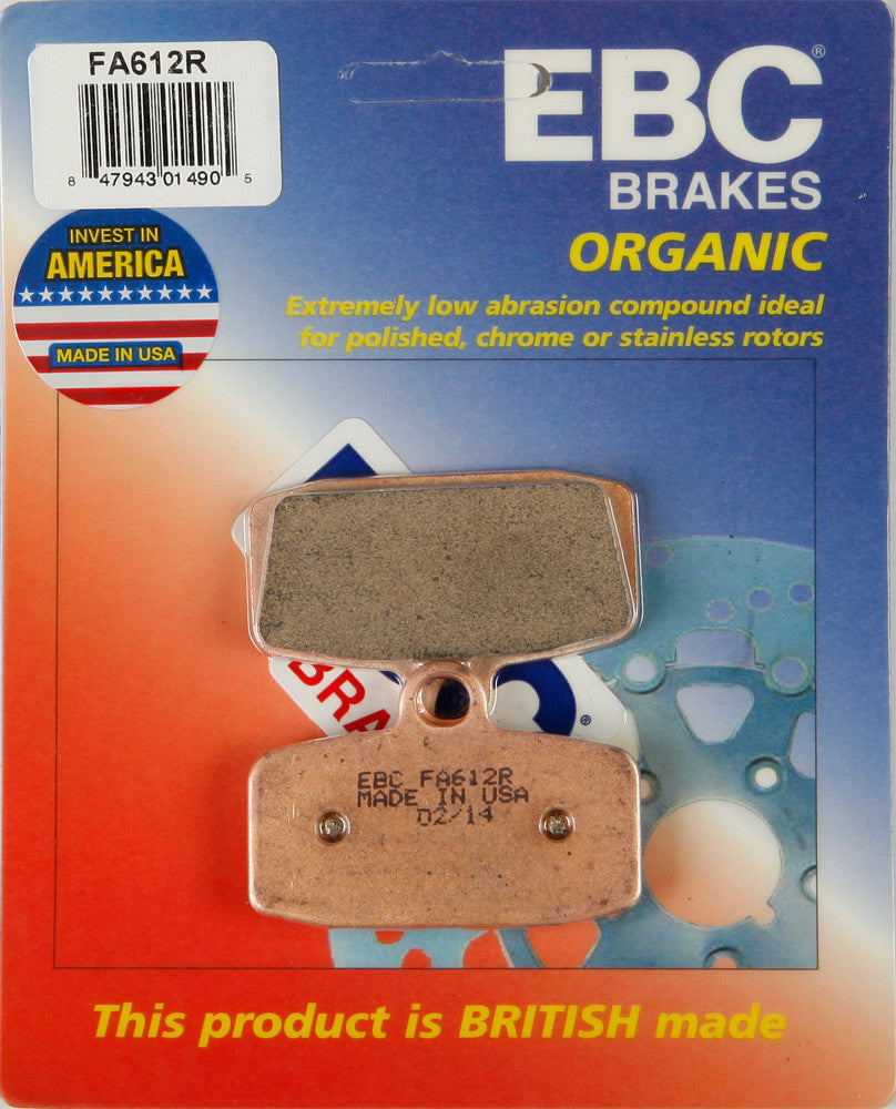 EBC Brake Pads Fa612r Sintered R Series FA612R