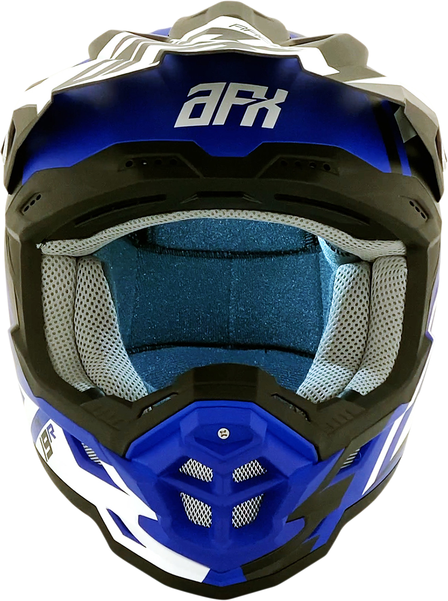 AFX FX-19R Helmet - Racing - Matte Blue - Large 0110-7070