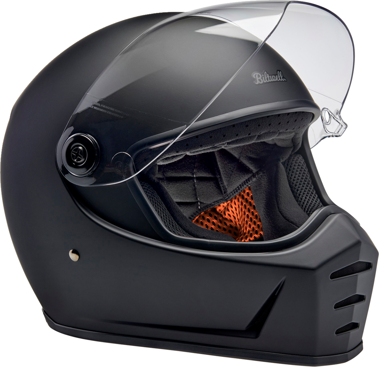 BILTWELL Lane Splitter Helmet - Flat Black - XL 1004-201-505