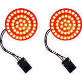 CUSTOM DYNAMICS Genesis® 4 Front Turn Signals - Red GEN-4-R-25ST
