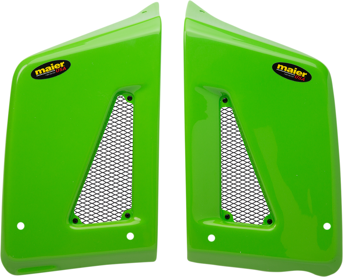 MAIER Radiator Scoops - KLR - Green 578103