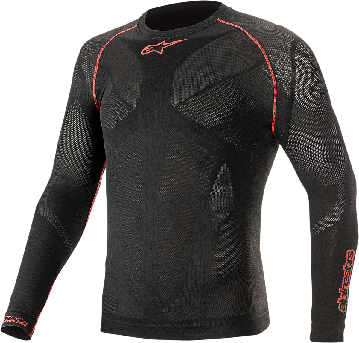 ALPINESTARS Ride Tech v2 Summer Long Sleeve Underwear Top - Black - XS/S 4752521-13-XS/S