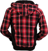 Z1R Women's Lumberjill Jacket - Red/Black - Medium 2840-0121