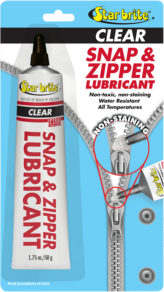 STAR BRITE Snap & Zipper Lube - 1.75 oz. net wt. 89102