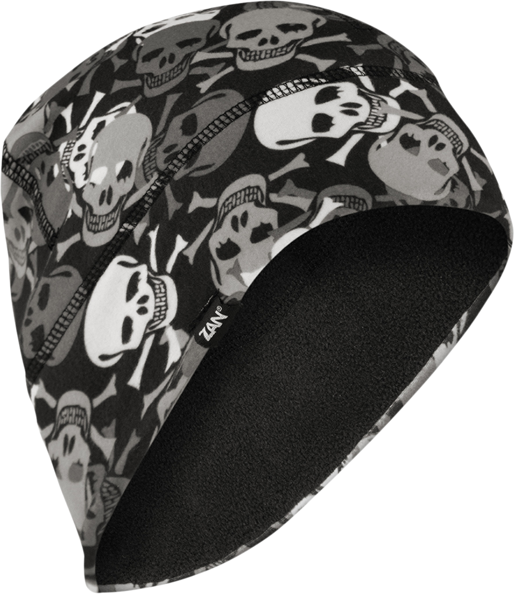 ZAN HEADGEAR SportFlex Fleece Beanie - All Over Skull WHLF424