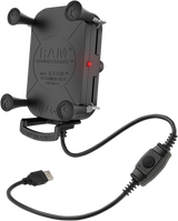 RAM MOUNTS Device Holder - Tough-Charge - Charging - Wireless - Waterproof - X-Grip Tech RAM-HOL-UN12WB