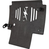 THRASHIN SUPPLY CO. Skid Plate - Carbon Fiber/Forged - With Black Brackets - FLHX/FLTRX TSC-3035-1