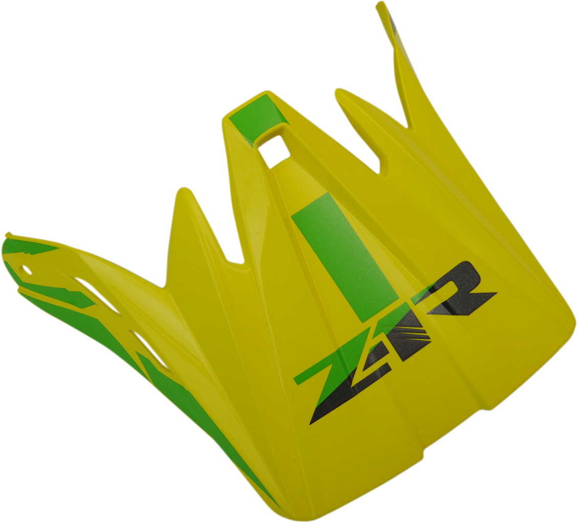 Z1R Child Rise Visor Kit - Hi-Vis Yellow/Green 0132-1236