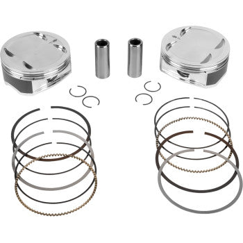 JE PISTONS Piston Kit - 4.320" Bore - 4.320" Stroke - 11.5:1 CR - 108" M8 399159