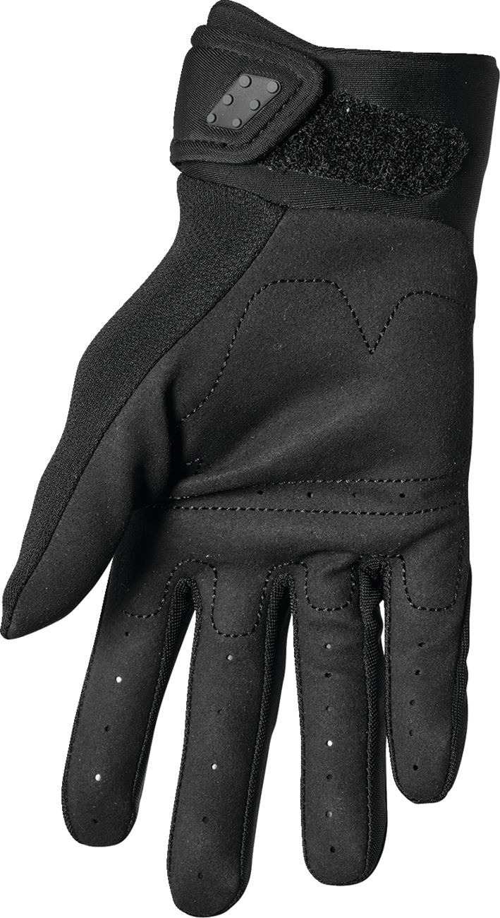 THOR Youth Spectrum Gloves - Black - Large 3332-1596