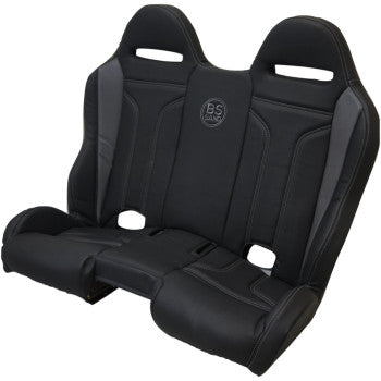 BS SAND Performance Bench Seat - Black/Gray - Maverick X3 '16-'20 PEBEGYDTX