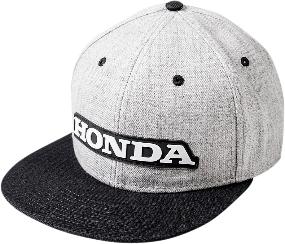 FACTORY EFFEX Honda Bold Snapback Hat - Gray/Black 24-86300