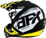 AFX FX-17 Helmet - Attack - Matte Black/Hi-Vis Yellow - Medium 0110-7174