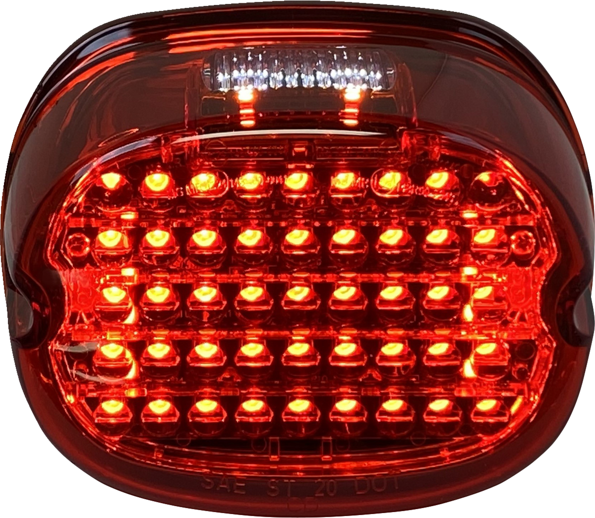 CUSTOM DYNAMICS Taillight - Top Window - Red CD-TL-TW-R