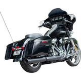 S&S CYCLE 2-into-1 4" Swindler Muffler Kit - Black - M8 Touring 2017-2025 550-1139