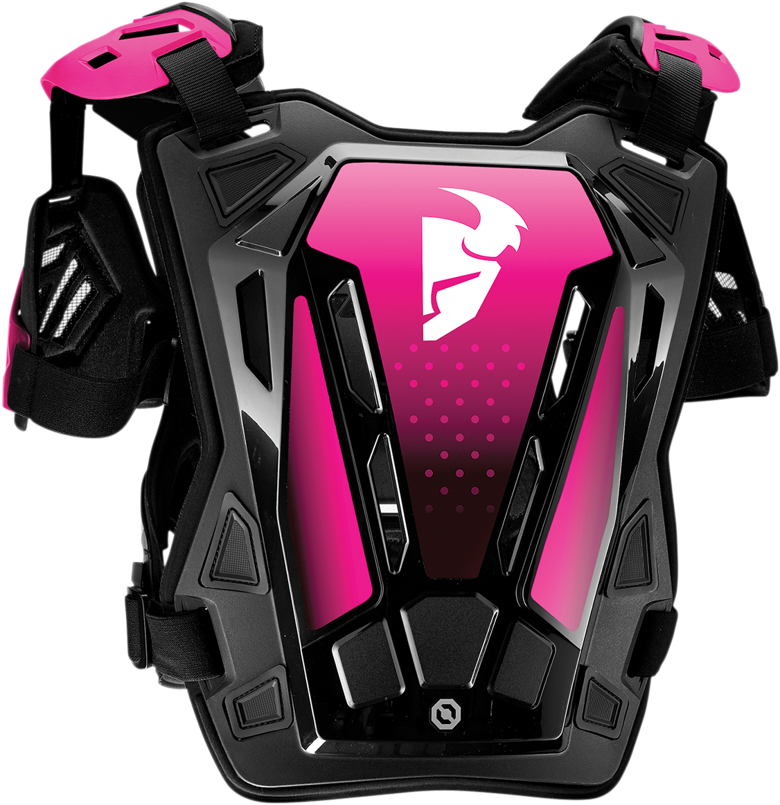 THOR Women's Guardian Deflector - Black/Pink - M/L 2701-0963