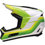 Z1R Youth Dirt Maxx Helmet - Vortex - White/Green - Small 0111-1738