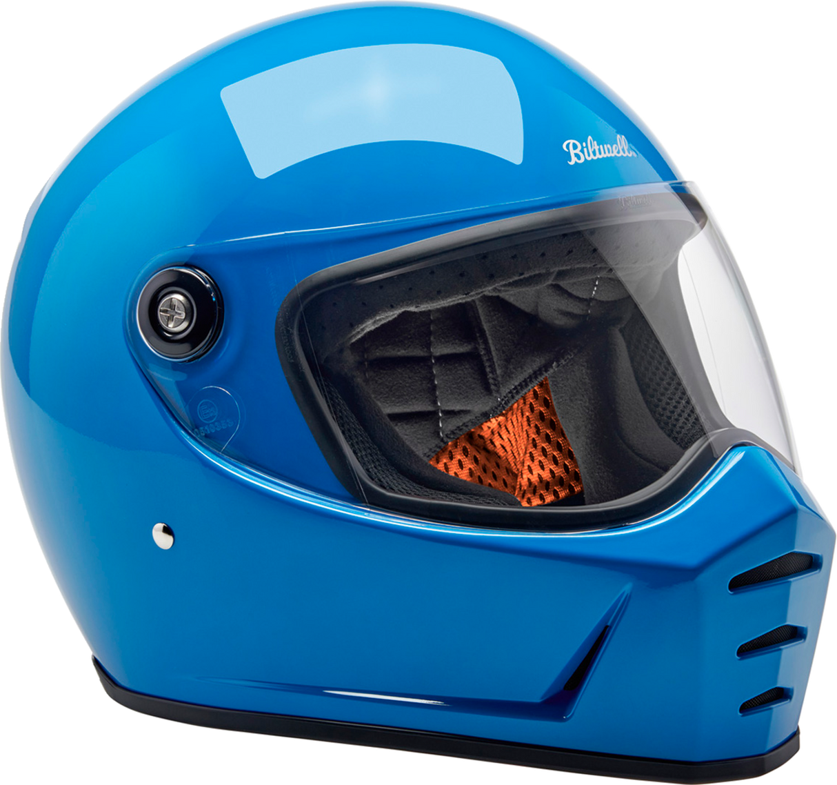 BILTWELL Lane Splitter Helmet - Gloss Tahoe Blue - XL 1004-129-505