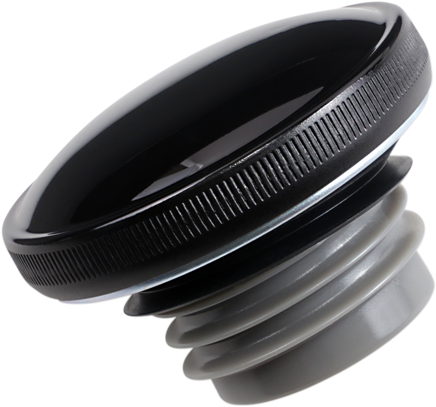 DRAG SPECIALTIES Gas Cap - Vented Screw-In - Black 03-0305GB-A