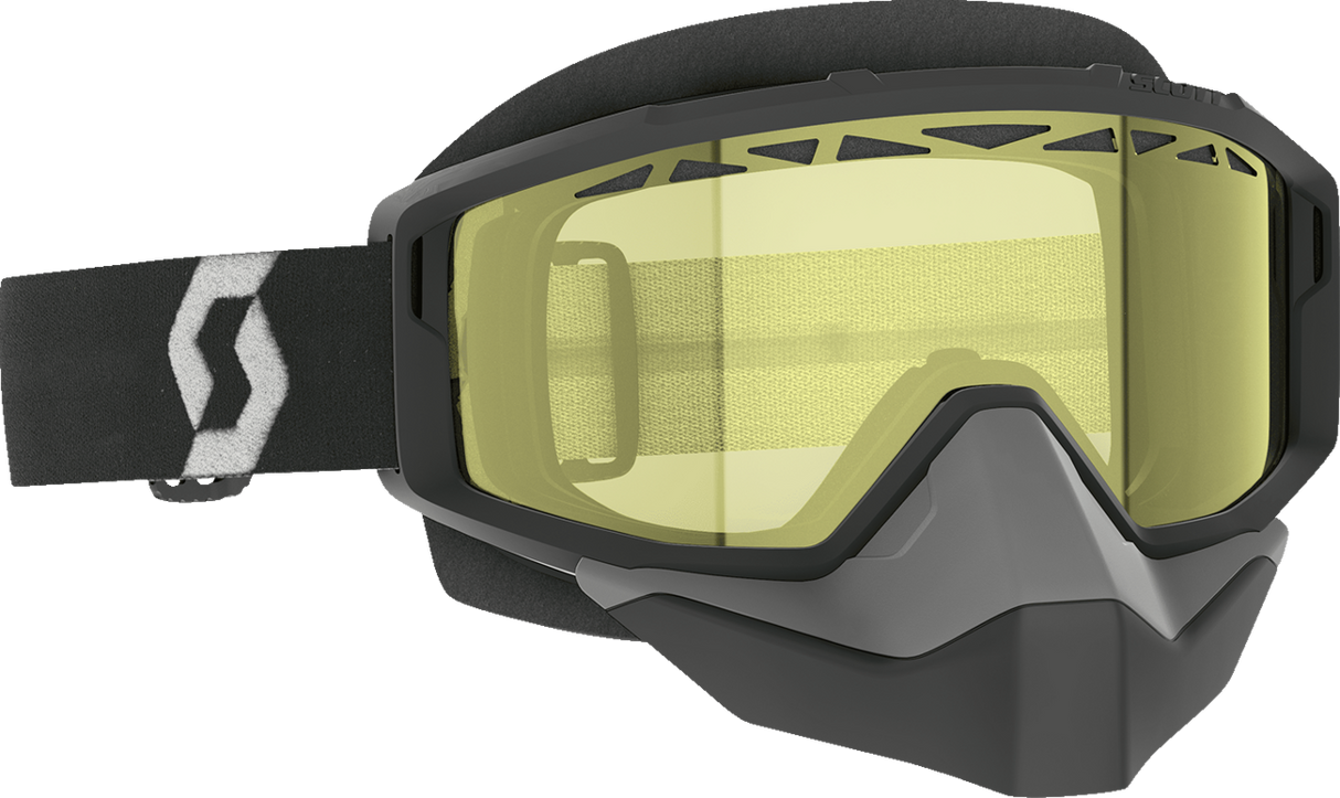 SCOTT Primal Snow Cross Goggle - Black/White - Yellow 278606-1007029