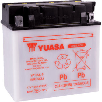 YUASA Battery - YB16CL-B YUAM2S6CLTWN