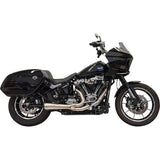 BASSANI XHAUST 2-into-1 Ripper Exhaust System with Megaphone Muffler - Short - Stainless - M8 Softail 2025  1S79SS