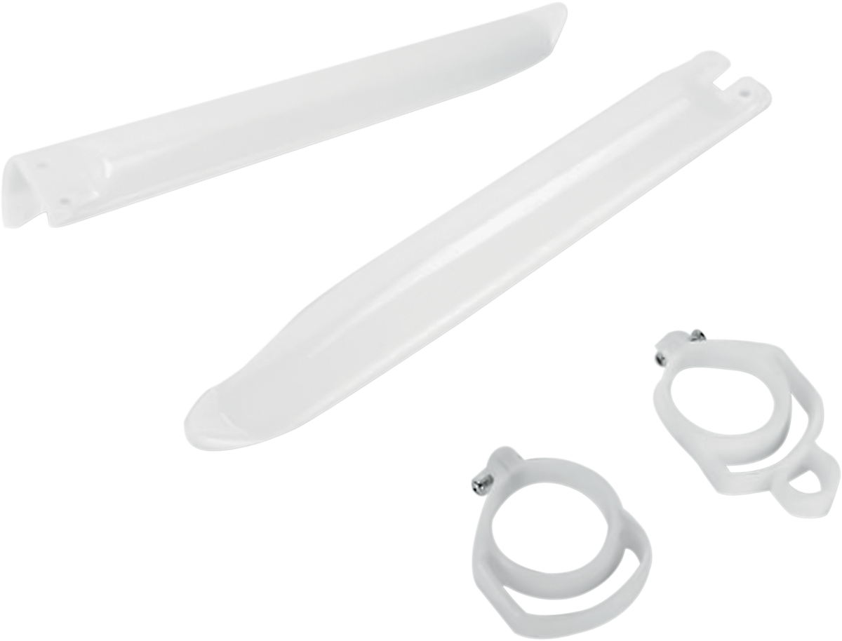 UFO Fork Cover - White - KX - '96-'00 KA03704280