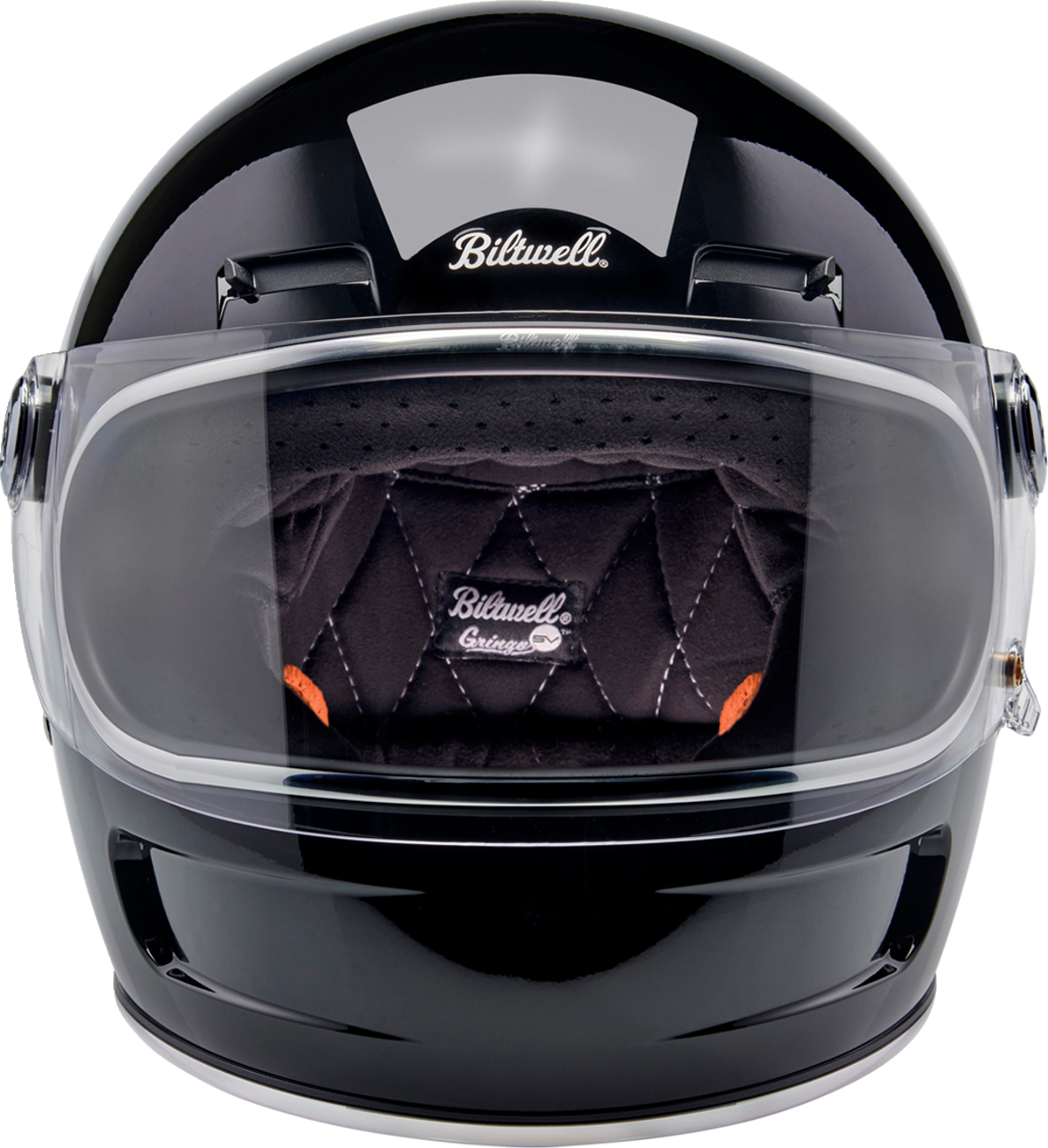 BILTWELL Gringo SV Helmet - Gloss Black - Medium 1006-101-503