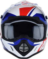 AFX FX-17 Helmet - Aced - Red/White/Blue - 2XL 0110-6483