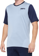 100% Ridecamp Jersey - Short-Sleeve - Blue/Navy - Medium 40027-00011