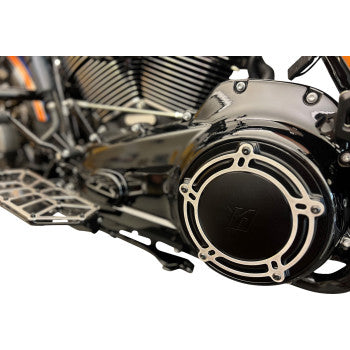 KODLIN USA NXL Derby Cover - Black - M8 Touring K25409