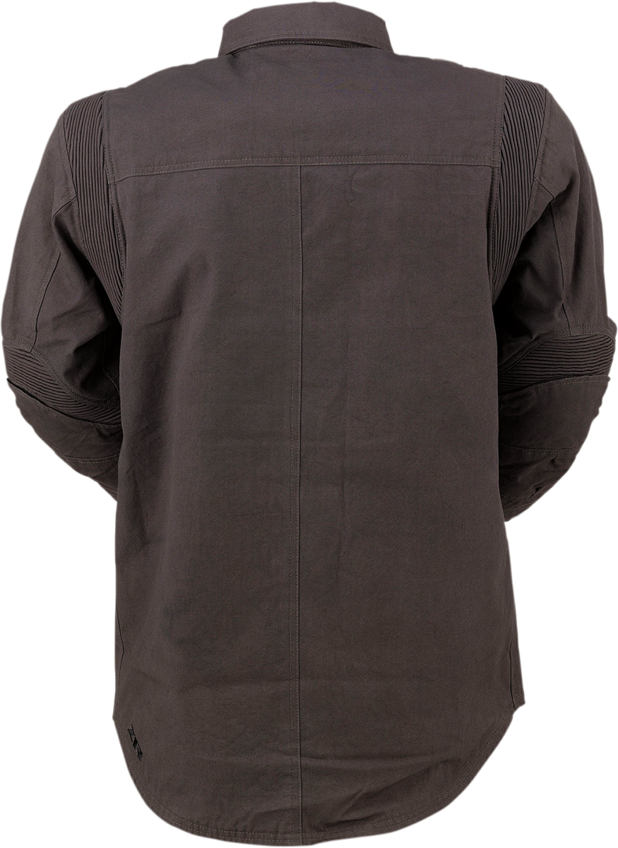 Z1R Fullclip Canvas Jacket - Gray - Medium 2820-5472