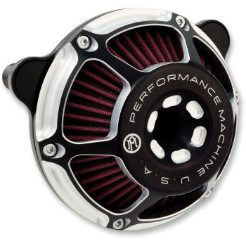 PERFORMANCE MACHINE (PM) Max HP Air Cleaner Kit - Contrast Cut™ 0206-2164-BM