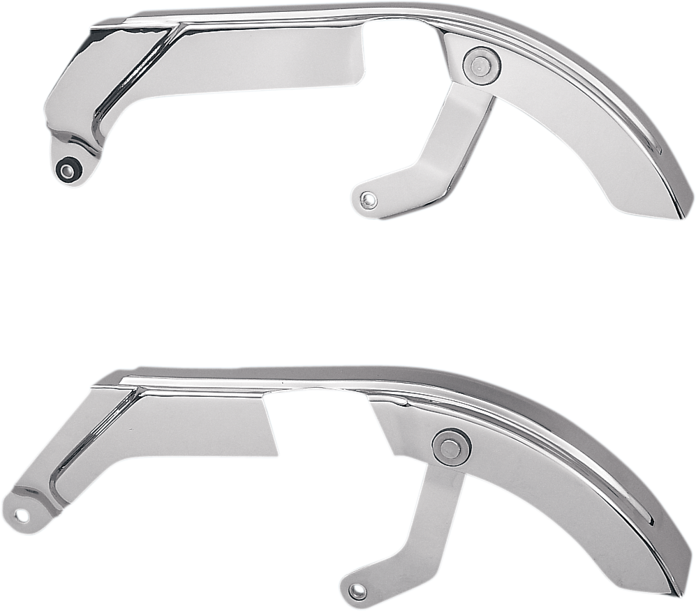 DRAG SPECIALTIES Upper Belt Guard - 87-94 FXR/FXRS/FXRS-SP - Chrome 32-0191A-BX-LB2