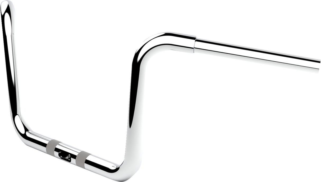 LA CHOPPERS Handlebar - Twin Round - 10" - Chrome LA-7324-10C