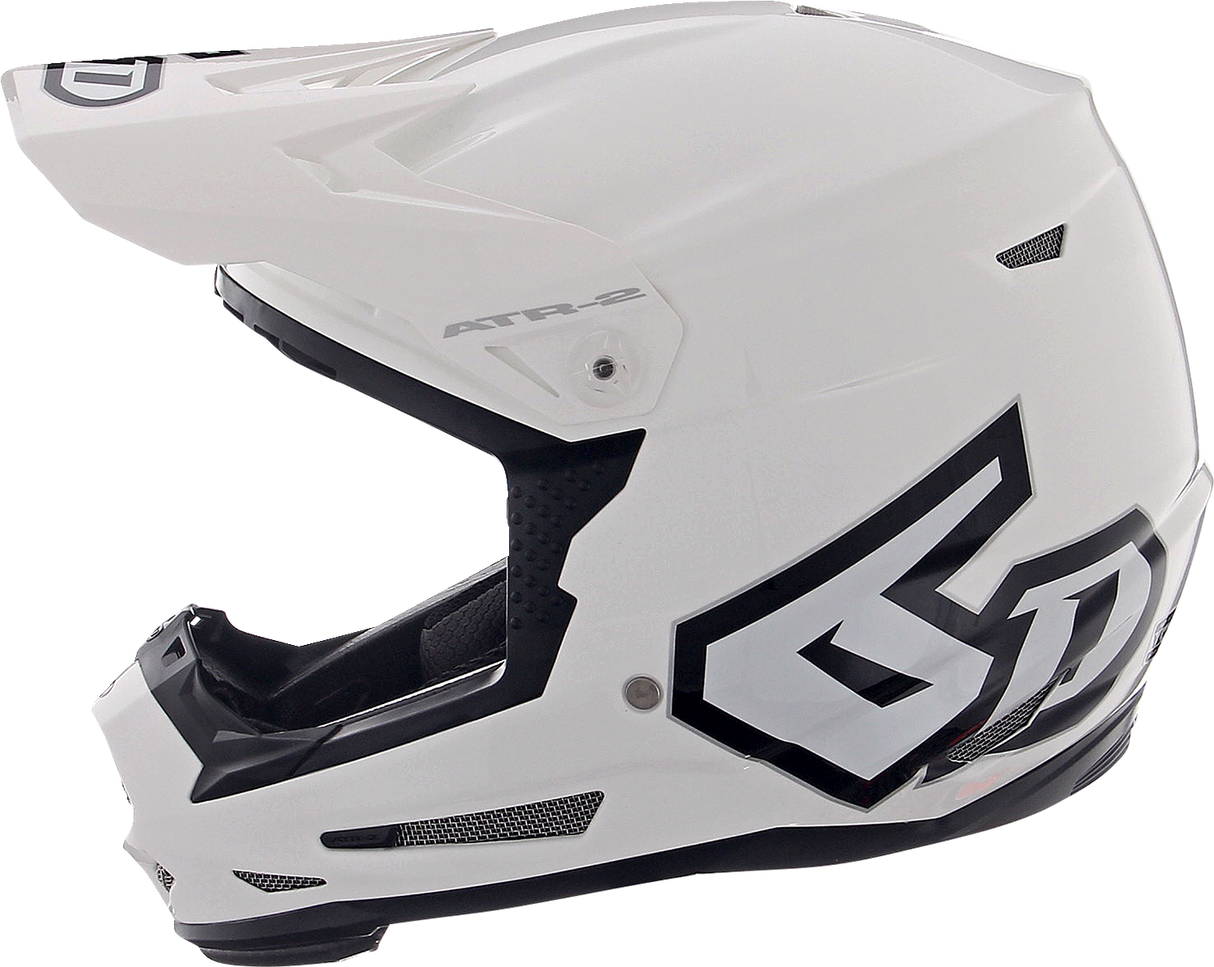 6D ATR-2Y Helmet - Gloss White - Medium 11-5611